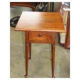 Maple One Drawer Table