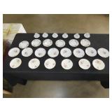 Lot of Small Cups w/ Saucers & Other Saucers