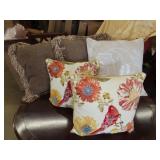 Five Decorative Pillows
