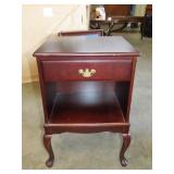 Queen Anne One Drawer Table