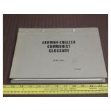 German-English Communist Glossary - June 1970