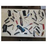 Lot of Pocket Knifes