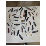 Lot of Pocket Knifes