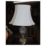 Crystal Style Table Lamp - 27'