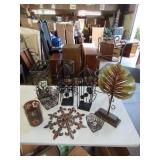 Lot of Metal Decor