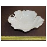 Mikasa Ivory Bone China Leaf Bowl - 12'