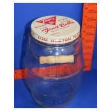 Tom's Fruit Balls Glass Jar