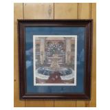 Framed Peabody Pets Print - 21'x24'