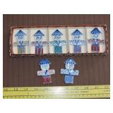 Japanese Ceramic Scarecrow Chopstick Rest