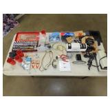 Table Lot of Tools, Hardware & Misc
