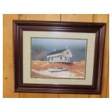 Bob Timberlake Row Boat Framed Print