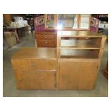 Custom Built Wood Cabinet