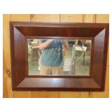 Mahogany Ogee Mirror - 30'x22'