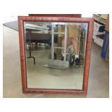 Empire Style Mahogany Wall Mirror - 25'x29'