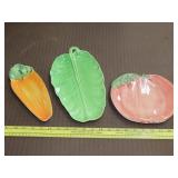 Three Vegetable Serving Dishes