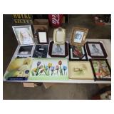 Lot of Picture Frames & Placemats