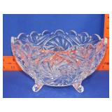 Footed Crystal Bowl - 8'