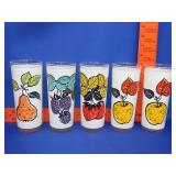 5 MCM Elliott Fruit Tumblers