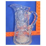 Cut Crystal Water Pitcher