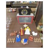 Wood Nativity