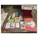 Table Lot of Place Setting & Serving Items
