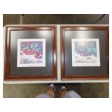 Framed Strawberry & Blackberry Prints - 20'x22'