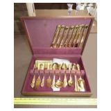 Nasco Stainless Elizabethan II Flatware w/ Box