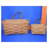 2 Longaberger Baskets