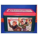 Carnation Hot Cocoa Mix Metal Tin