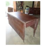 Mahogany Drop Side Table - Needs Work