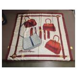 Etienne Aigner Purse & Silk Scarf