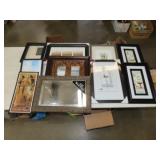 Lot of Picture Frames & Wall Art