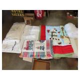 Lot of Linens & Christmas