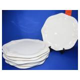 7 Bietri Portobello Dinner Plates - 10 1/2'