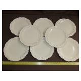 8 JC Penney Chris Madden Dinner Plates - 11'