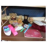 Lot of Stuffed Bears, Cushions, Etc