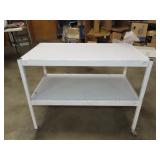 Rolling Metal Table