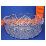 Cut Crystal Bowl - 8'