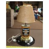 Harley Davidson Oil Can Lamp - 16'