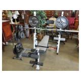 Weider Pro 450 Weight Lifting Set