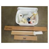 Tape & Paper Roll Lot
