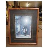 Framed 'The Visitor' Print - 18'x22'