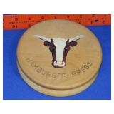 Wood Hamburger Press
