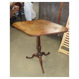 Walnut Tilt Top Table