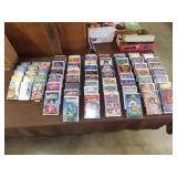 Lot of Disney VHS Tapes