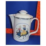 Rorstrand Swedish National Costumes Coffee Pot