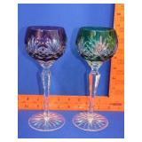 2 Ajka Caroline Cut to Clean Wine Glasses