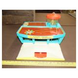Vintage Fisher Price Play Family Airport