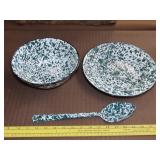 3pc Enamelware Lot