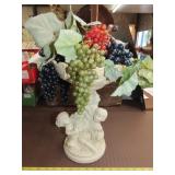 Cherub Decorated Pedestal Bowl - 12'